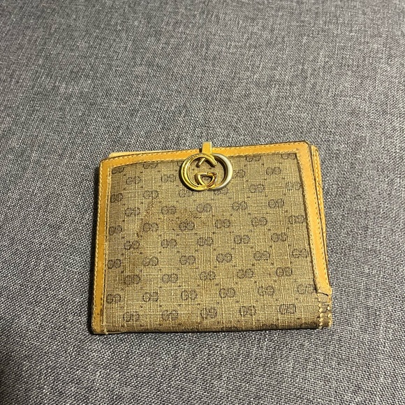 Gucci Clip Wallet Vintage Khaki 035001 - Picture 4 of 11